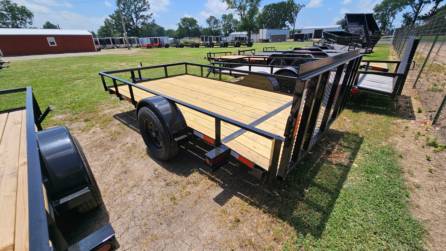 76in X 12ft Utility Trailer - SKU# K25-3271