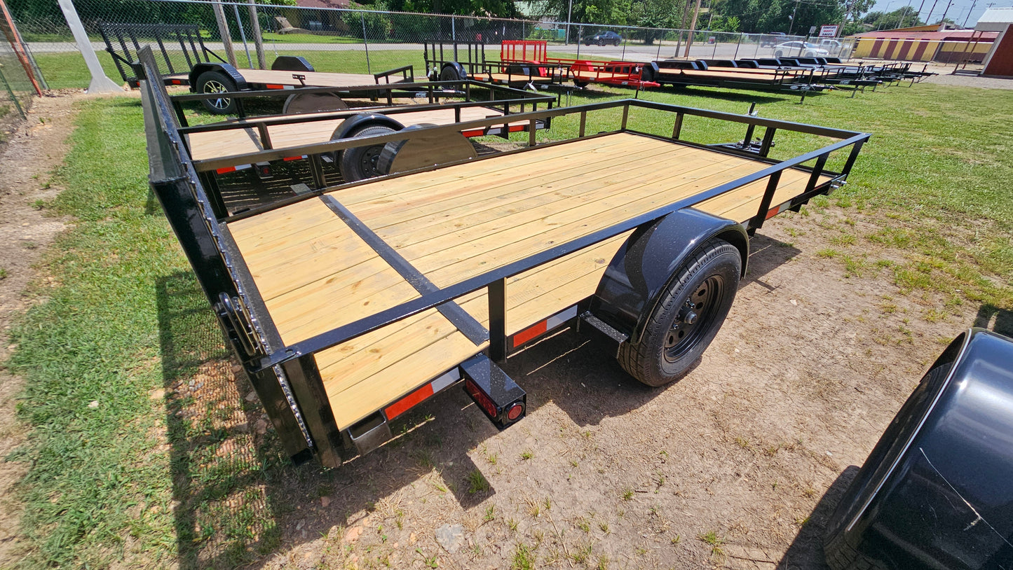 76in X 12ft Utility Trailer - SKU# K25-3271