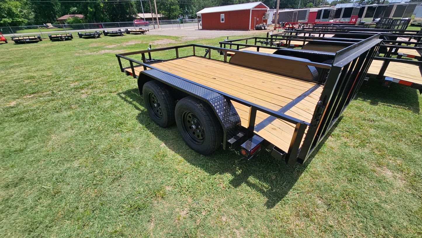 76in X 12ft Utility Trailer - SKU# K25-3273