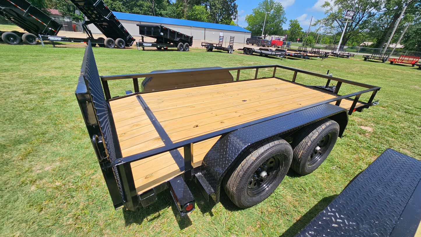 76in X 12ft Utility Trailer - SKU# K25-3273