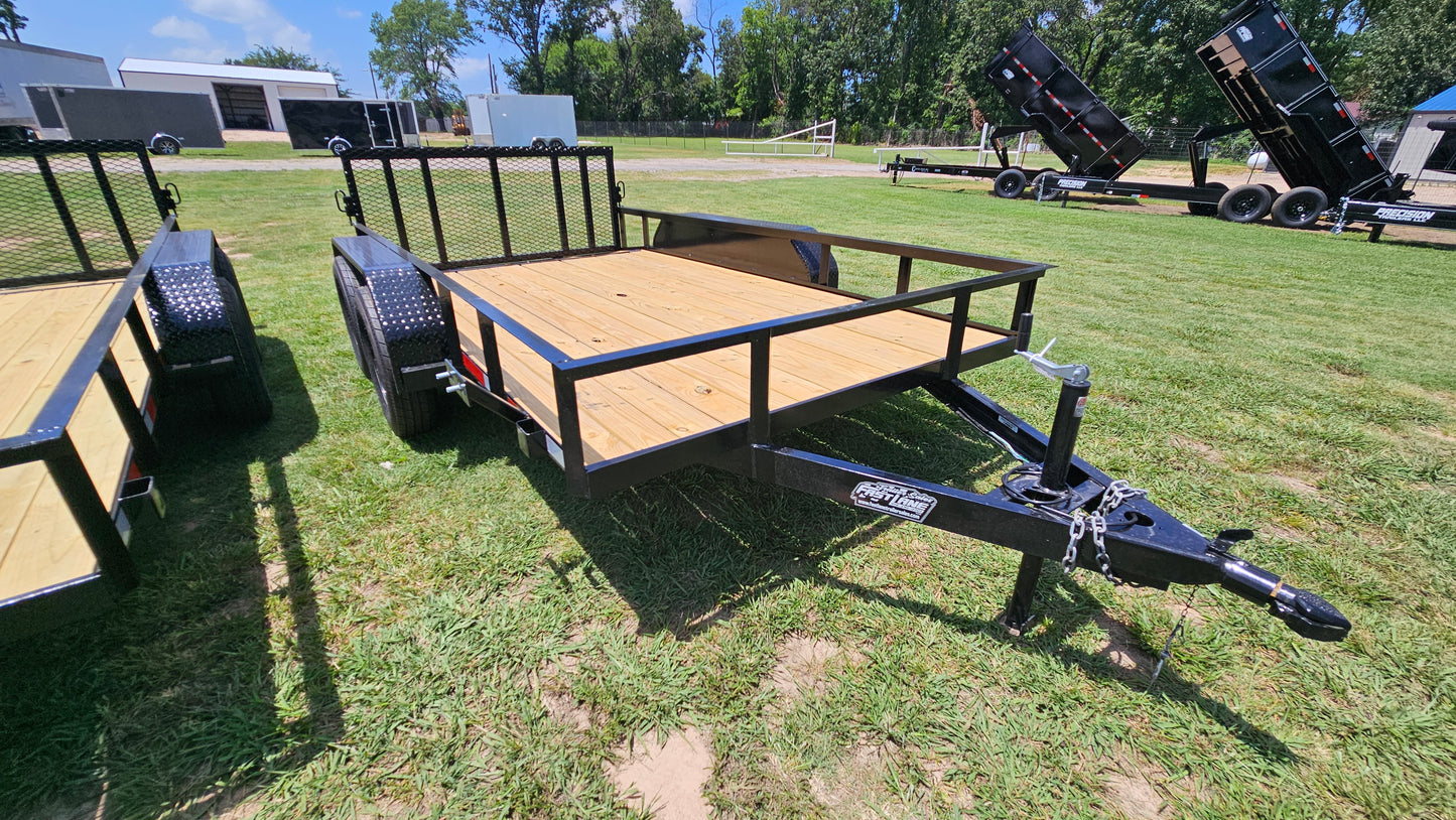 76in X 12ft Utility Trailer - SKU# K25-3273