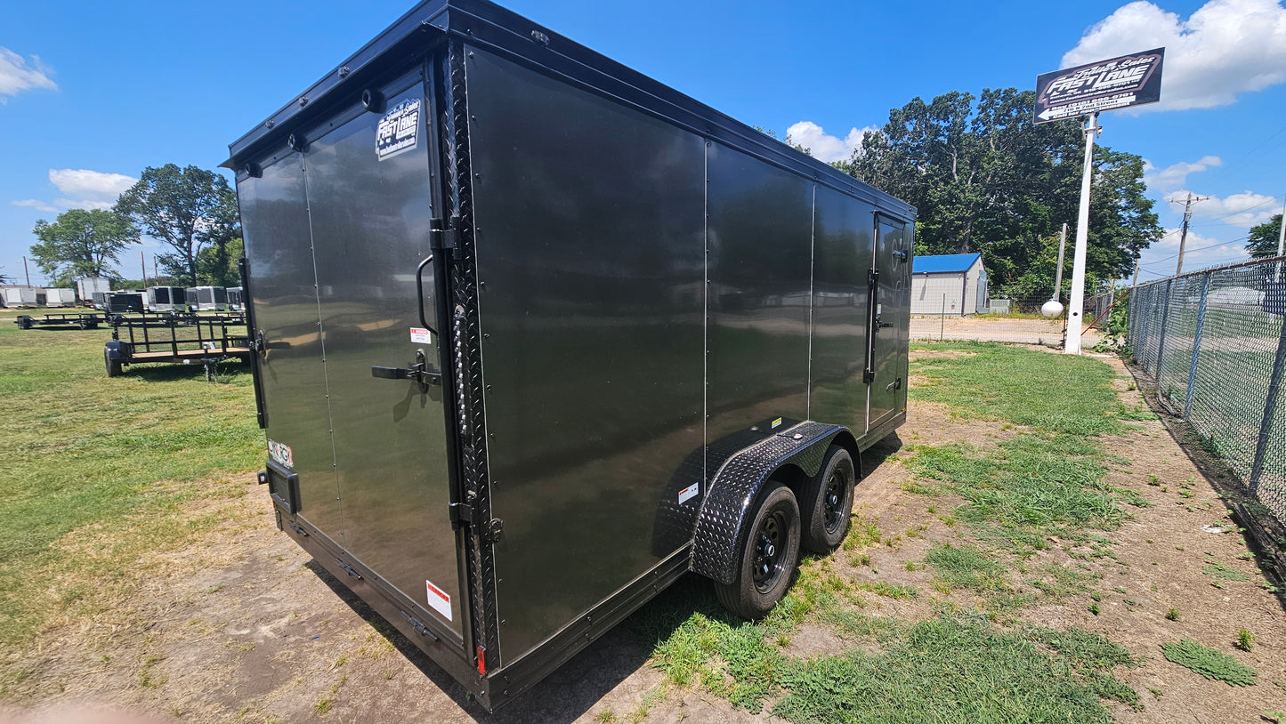 7ft X 16ft Enclosed Trailer - SKU# C26-2680