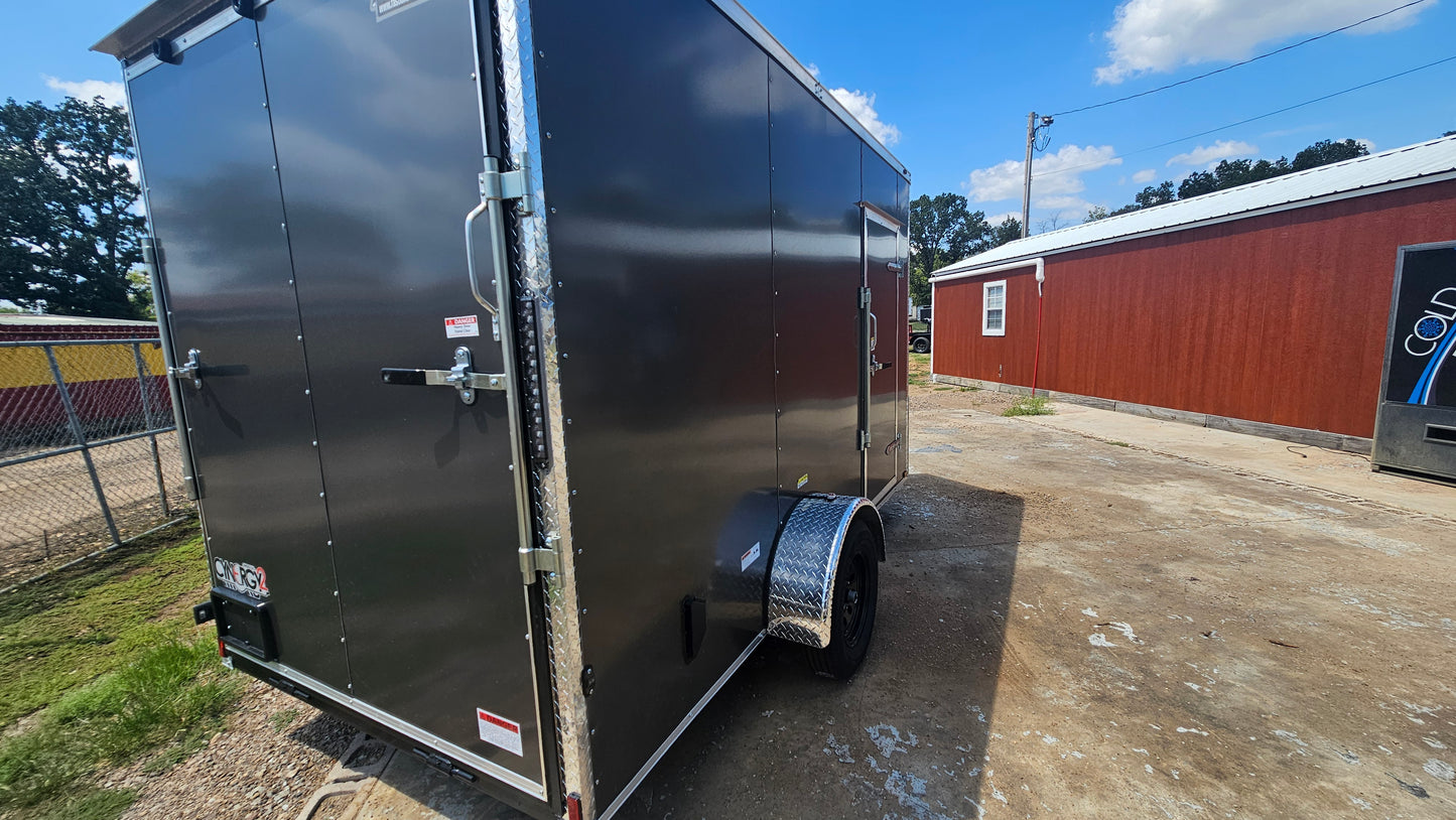6ft X 12ft Enclosed Trailer - SKU# C26-2634