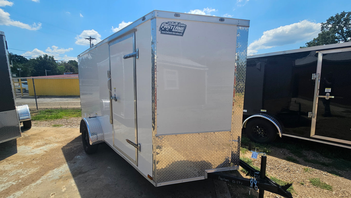 6ft X 12ft Enclosed Trailer - SKU# C26-2597