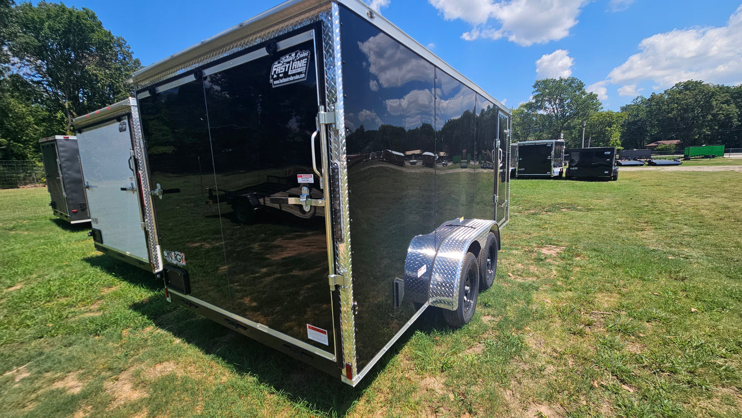 7ft X 16ft Enclosed Trailer - SKU# C26-2619