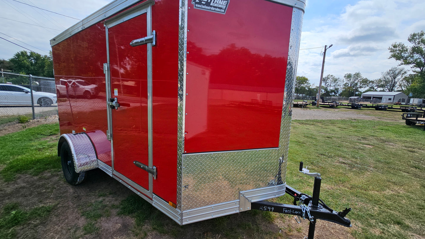 6ft X 12ft Enclosed Trailer - SKU# C26-2599