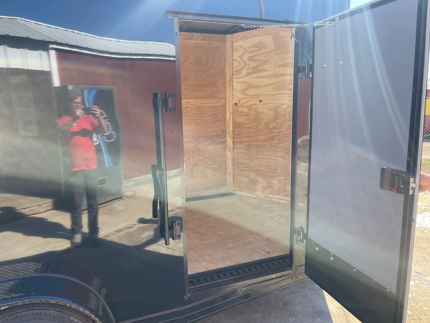 7ft X 14ft Enclosed Trailer C26-3296