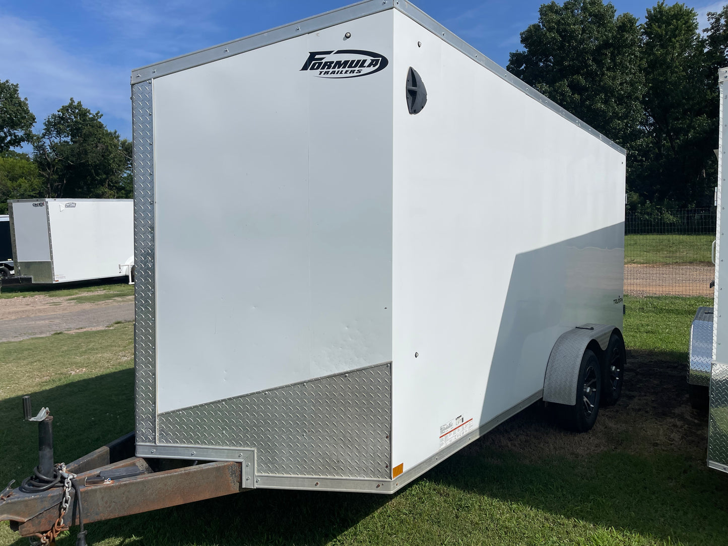 Used 2021 - 7ft x 16ft Enclosed Trailer
