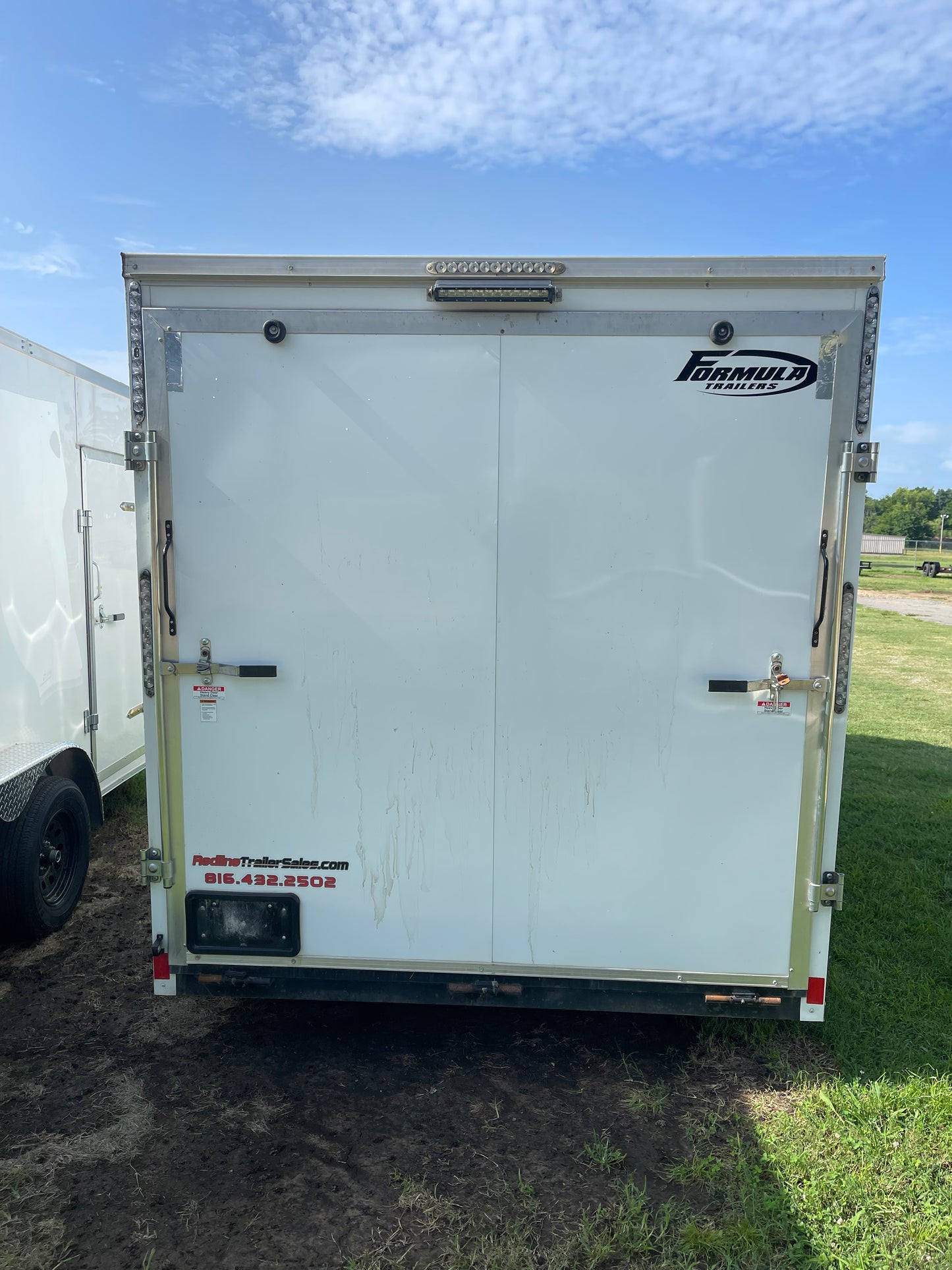 Used 2021 - 7ft x 16ft Enclosed Trailer