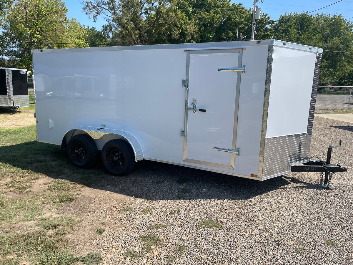 2027 - 7ft x 16ft Enclosed Trailer C277679