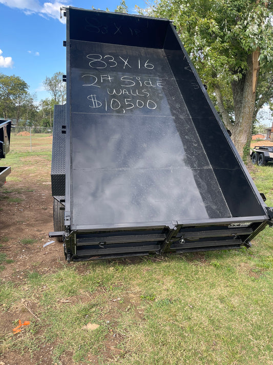 Dump 7ft x 16ft