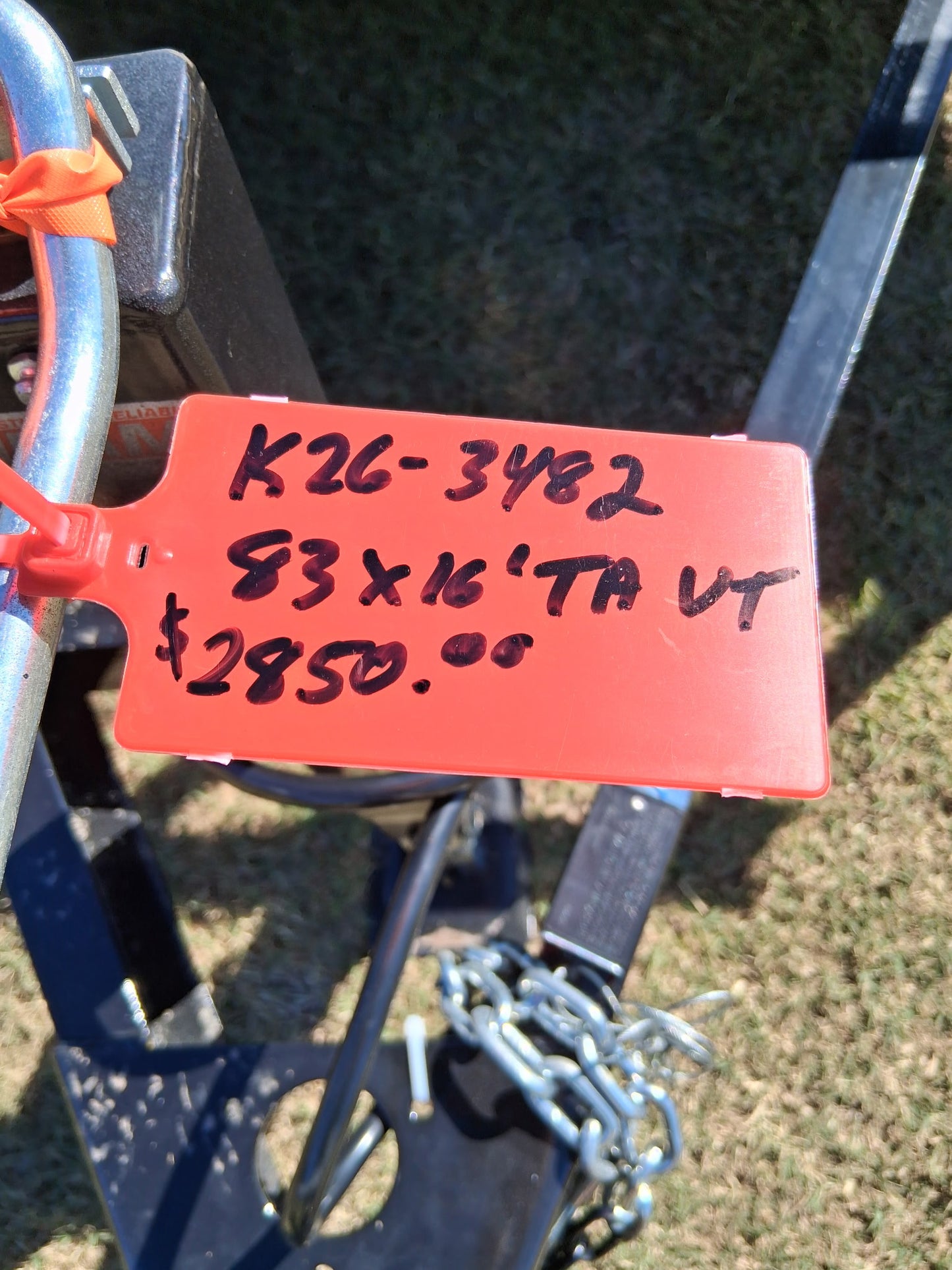 83in X 16ft TA Utility 7000# K26-3482