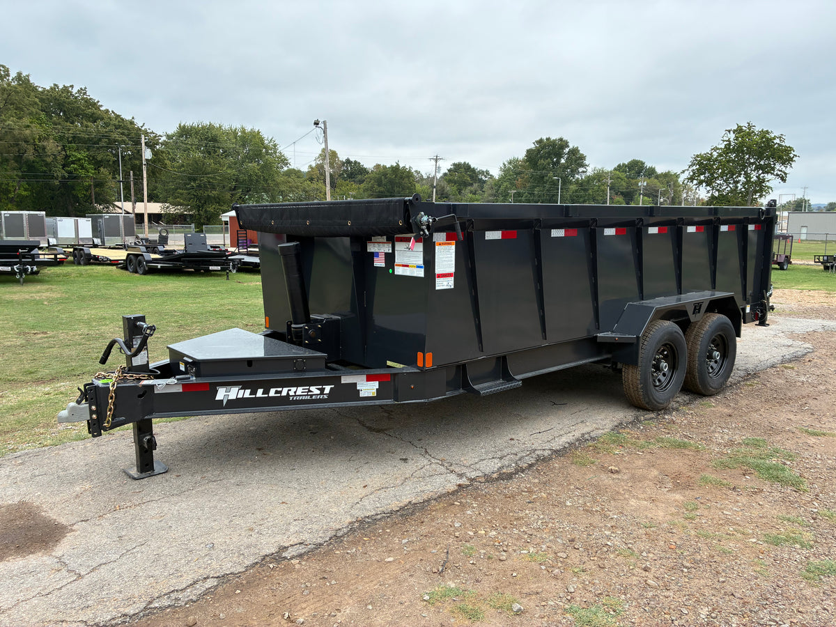 2027 - 14K 7ft X 16ft Dump Trailer H271155
