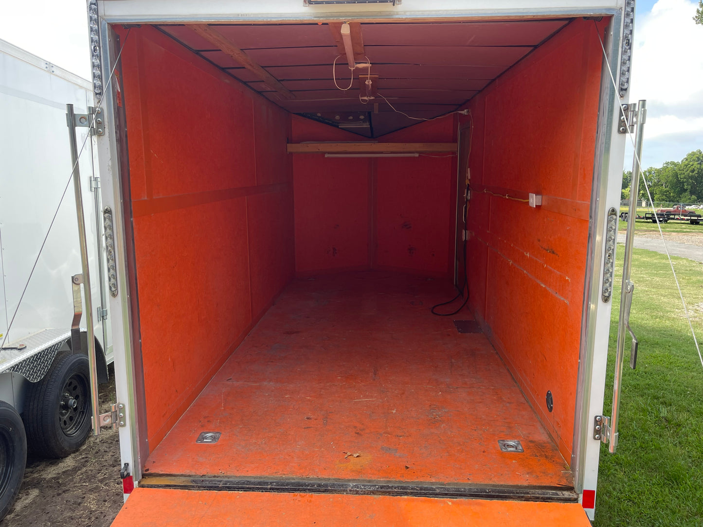 Used 2021 - 7ft x 16ft Enclosed Trailer