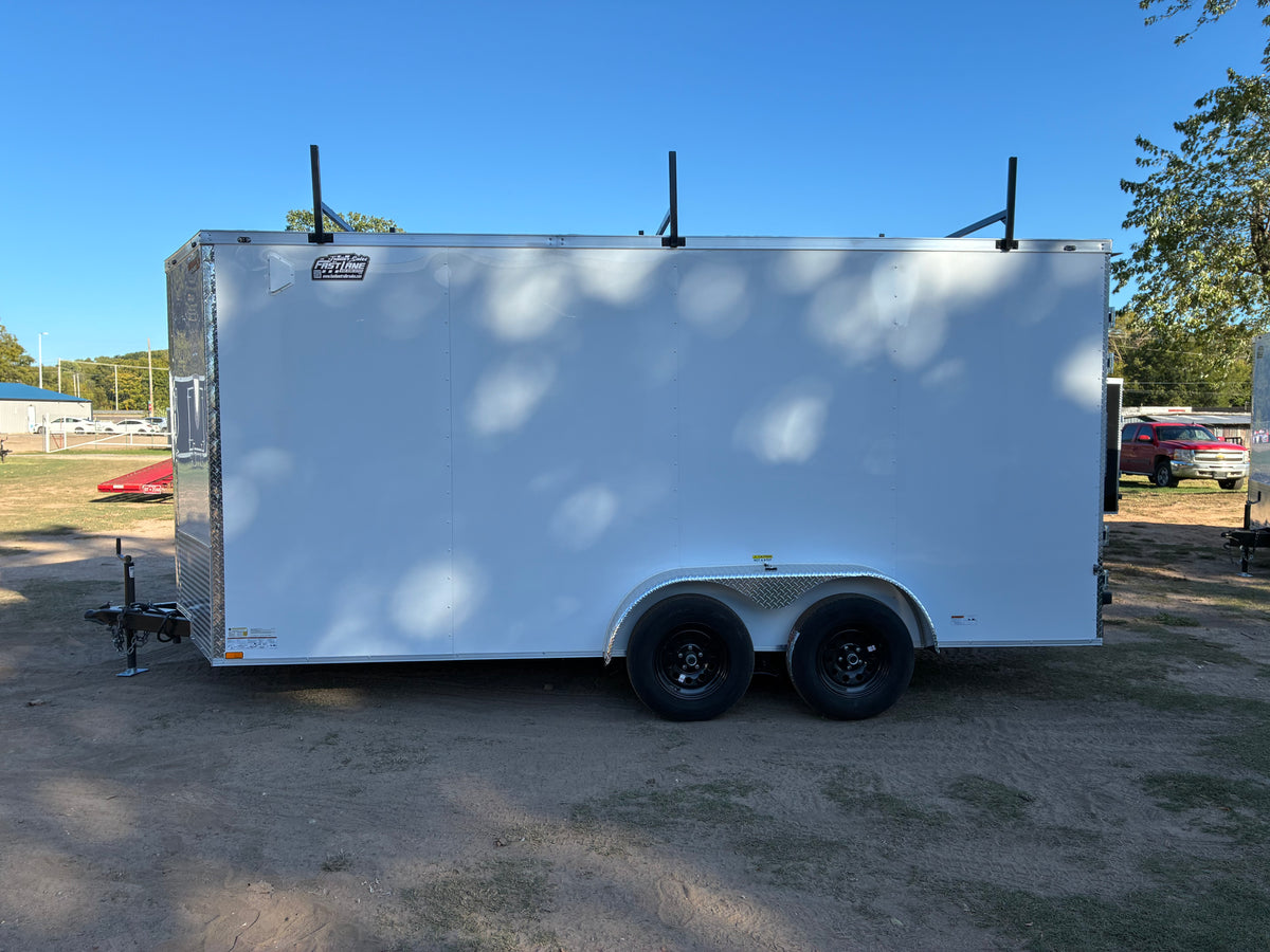 2027 - 7ft X 16ft Enclosed Trailer C277875