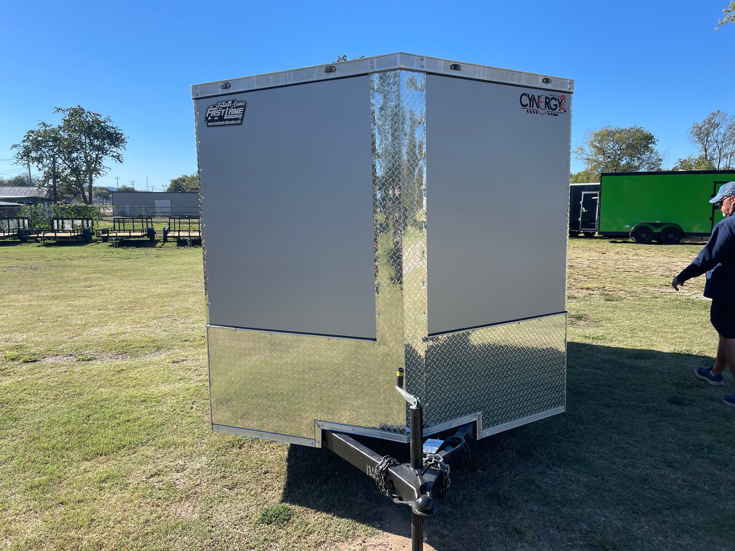 7ft x 12ft Enclosed Trailer C26-3284