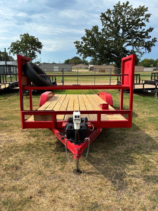Used 82 x 18 Racecar Trailer Cash Only
