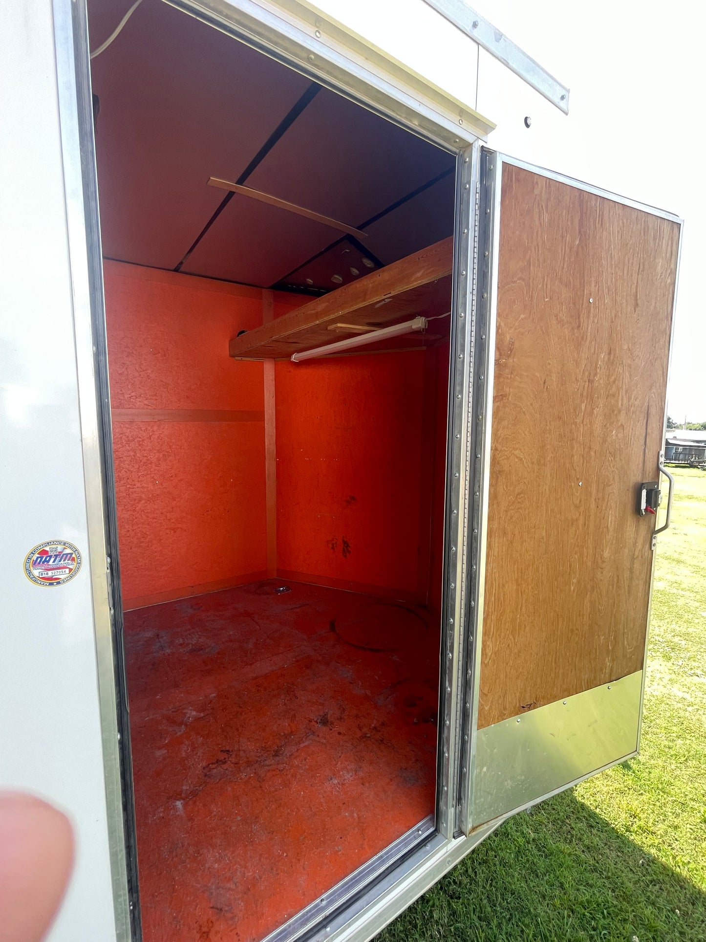 Used 2021 - 7ft x 16ft Enclosed Trailer