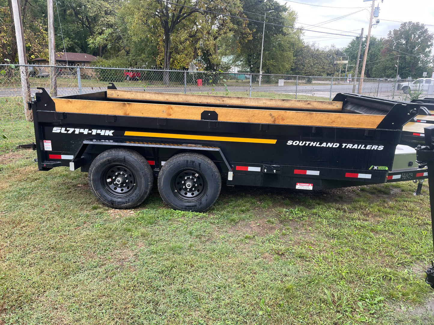 7ft x 14ft Dump Trailer SL266203
