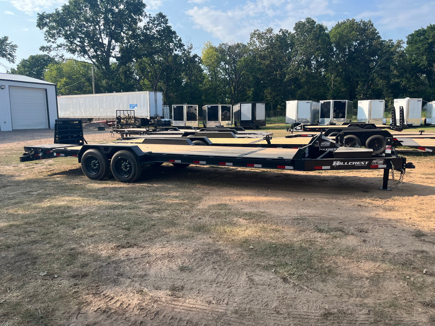 2026 - 17.6 K 21+3 Equipment Trailer H264086