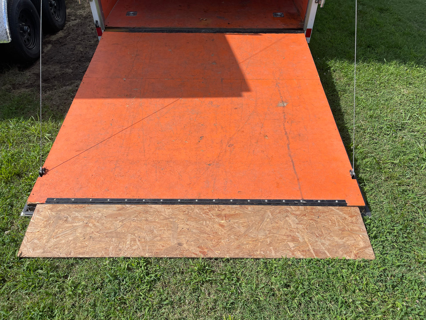 Used 2021 - 7ft x 16ft Enclosed Trailer