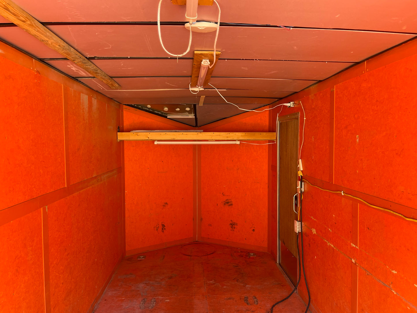 Used 2021 - 7ft x 16ft Enclosed Trailer