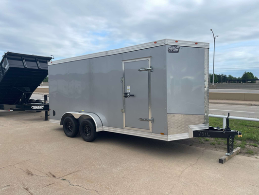 7ft x 16ft Enclosed trailer